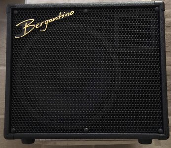 Bergantino REF112 Cabinet w/ Cover both as new. Berg REF 112 cab - MINT!