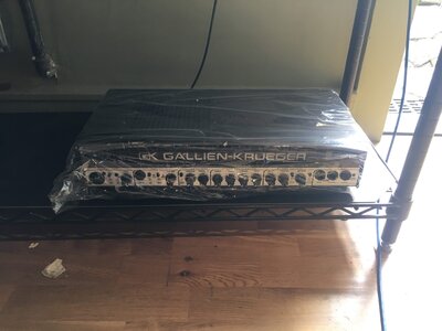 Gallien-Krueger 1001RB Mark II, 700/50W Biamp Bass Head, just factory serviced, ships in factory box