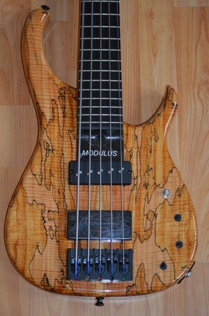 Modulus Quantum 5 - Spalted Flamed Maple