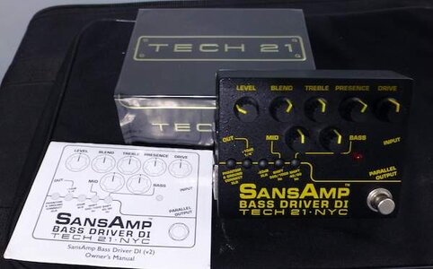 SansAmp Bass Driver DI Version 2.  BDDI