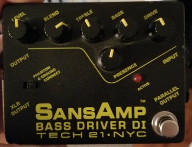 Sansamp Bass Driver DI