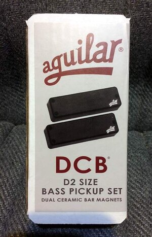 Aguilar DCB D2 five string pickups (Bart P2 size) NIB