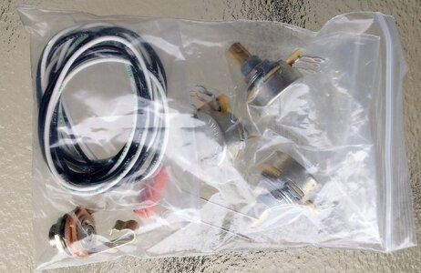 Jazz Bass Wiring Kit - (GPR-WKJ-STD) - New/Unused