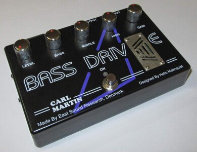 Carl Martin Bass Drive (TUBE!) with upgrade (mint in box)