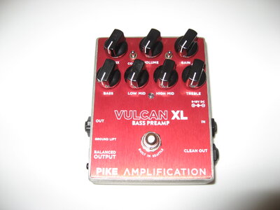 Pike Vulcan XL Bass Preamp