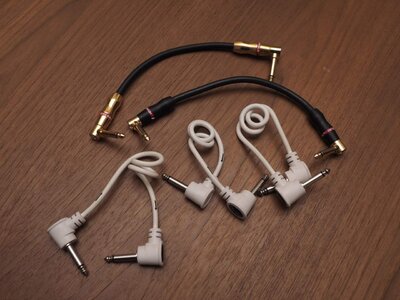 Monster Cable and Fender Patch Cables