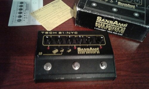 Sansamp Programmable Bass Driver DI now $119!!!