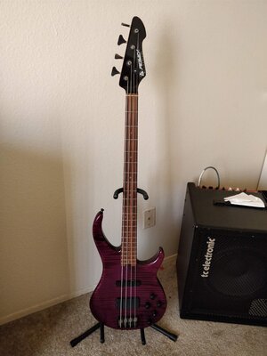 Peavey Millennium USA - Purple Flame -