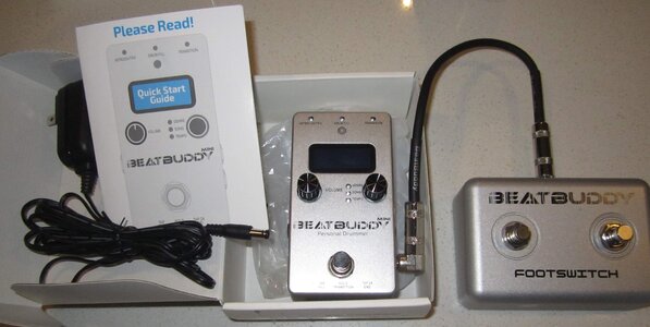 Beat Buddy Mini with cable and Footswitch