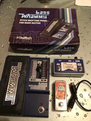 Digitech Bass Whammy + Extras