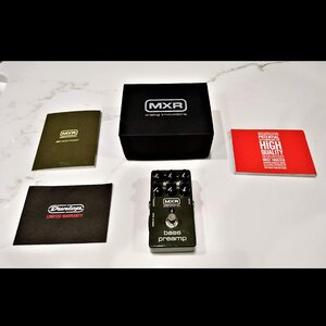 MXR M81 Bass Preamp DI with Box and Papers