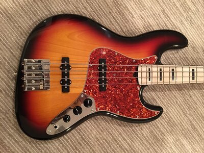 Fender Geddy Lee Jazz Bass MIJ w/ Fralin Split Jazz Pickups