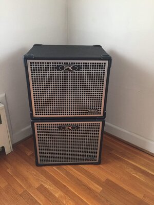 Two GK NEO 15 III Cabinets