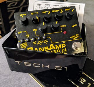 Tech 21 SansAmp Bass Driver DI V2, SABDDI as-new w/ tin