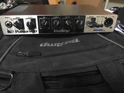 TecAmp Puma 900 bass amp