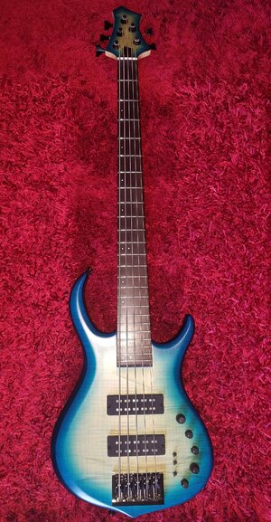 Sire M7 Alder body Trans Blue