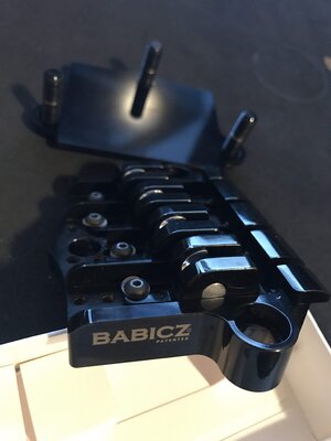 Babicz Full Contact Hardware 3-Point Bridge for Gibson basses