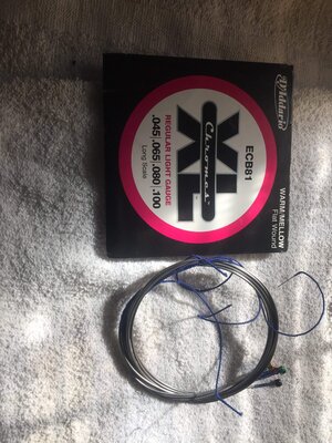 Flatwounds FSO D'Addario chromes