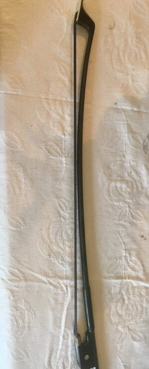 J Grunberger French Carbon  carbon fibre bow Worldwide postage CF hard case cost $1100 USD