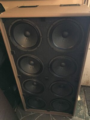 LDS LOWDOWNSOUND CUSTOM 8x10 with Faitals driver and cover