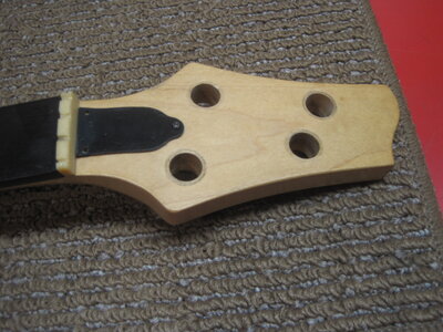 Warmoth 34", 2 a side warmoth headstock neck maple ebony