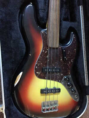 2012 NASH FRETLESS JAZZ BASS