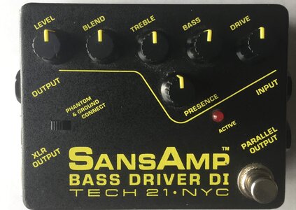 Sansamp Bass Driver DI