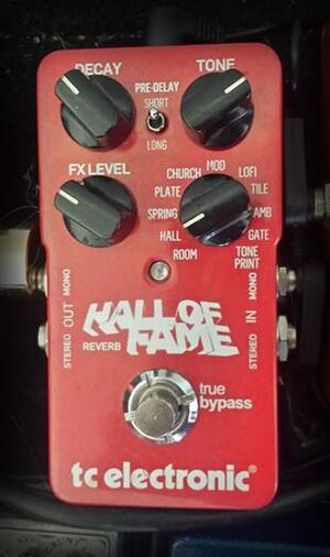 TC Electronics Hall of Fame Reverb V1