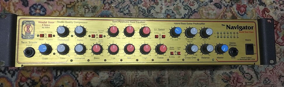 Eden WP100 The Navigator Preamp '97 - Price Drop!