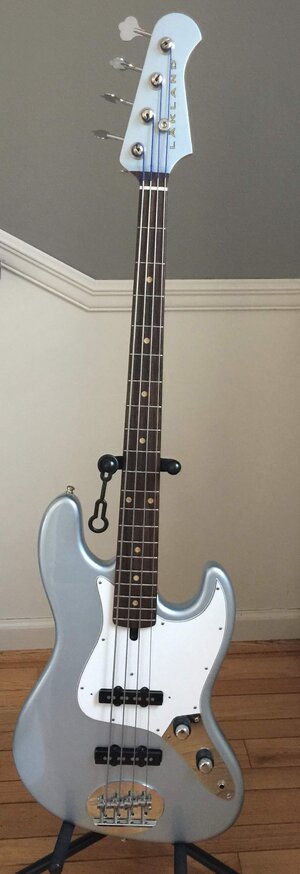 Lakland US JO Jazz Bass Ice Blue