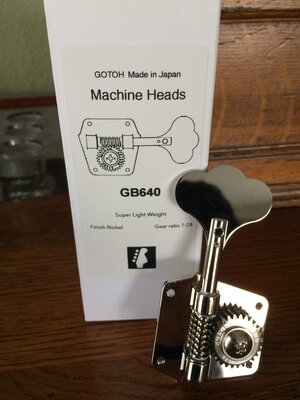 Gotoh Res-O-Lite GB640 tuners- in box, never installed