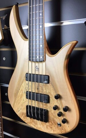 2016 Aquilina Triton 5 Spalted maple top excellent condition