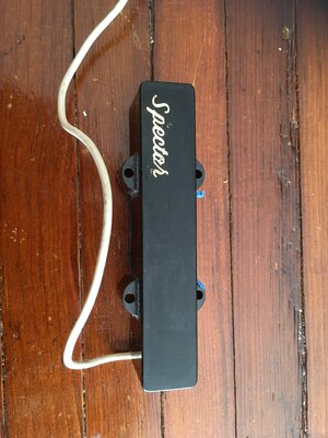 Spector jazz bass pickup