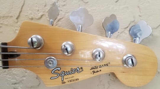 1989 Squier  jazz bass MIK E-series