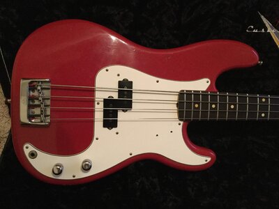 Fender Custom Shop Precision Post Modern Dakota Red Journeyman Relic Price Drop!