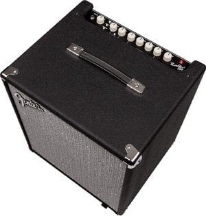 Fender Rumble 100 v3 Bass Combo Amplifier top.jpg