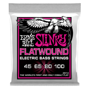 Ernie Ball Super Slinky Flatwound Bass Set, .045 - .100