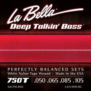 LaBella Deep Talkin' White Nylon Tape Wound 750T