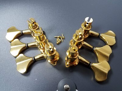 Gotoh Res-O-Lite GB350 Gold Tuners, set of 6