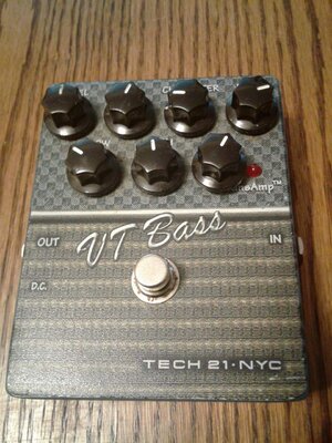 Tech 21 vt bass Putnam blend mod