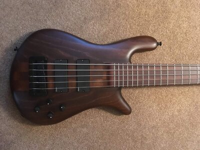 2017 Spector Forte 5W Walnut Stain HAZ Labs 9V