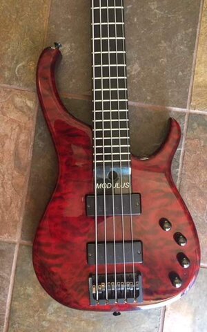 Modulus Quantum Q5 - Truss Rod - Bartolini - Case