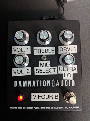 Damnation Audio V Four B - MBD-1 Alternate Circuit