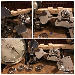 HipShot HB2 Tuning Machines (3) with Ferrules and Screws