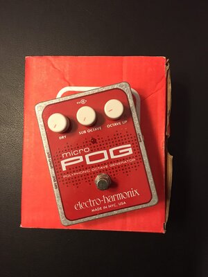 EHX Micro POG Polyphonic Octave Pedal