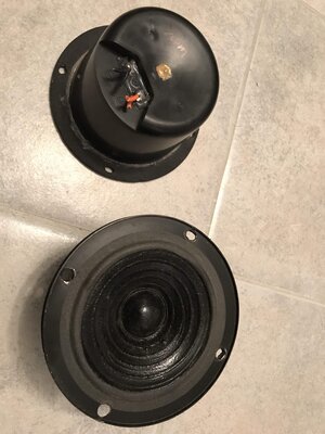 RARE Euphonic Audio EA 5” Speakers (2)