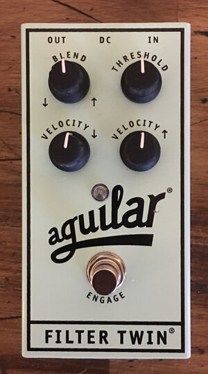 Aguilar Filter Twin Dual Bass Envelope Filter Pedal