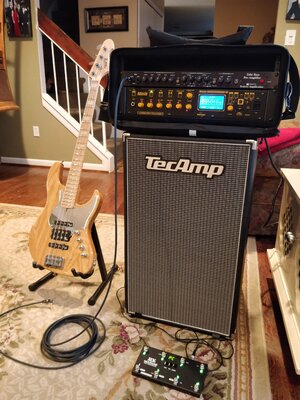 MarkBass Multiamp-S (1000 watts with built in effects) and MB Pedal, MAKE OFFER!