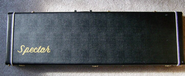 Spector NS Bass Fitted Hardshell Case Black