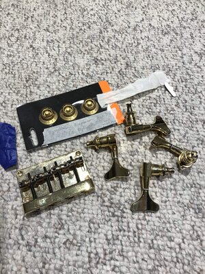 Gold hardware from an Epiphone Explorer.Price Drop $40 Shipped